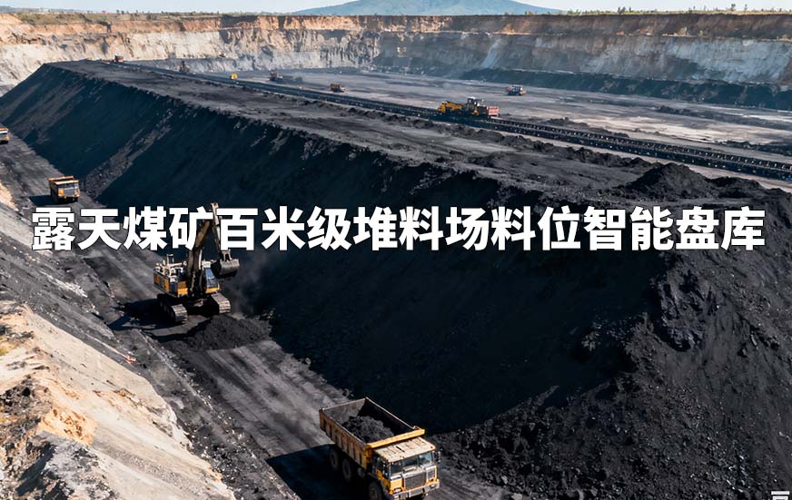 露天煤礦百米級(jí)堆料場(chǎng)料位智能盤(pán)庫(kù)