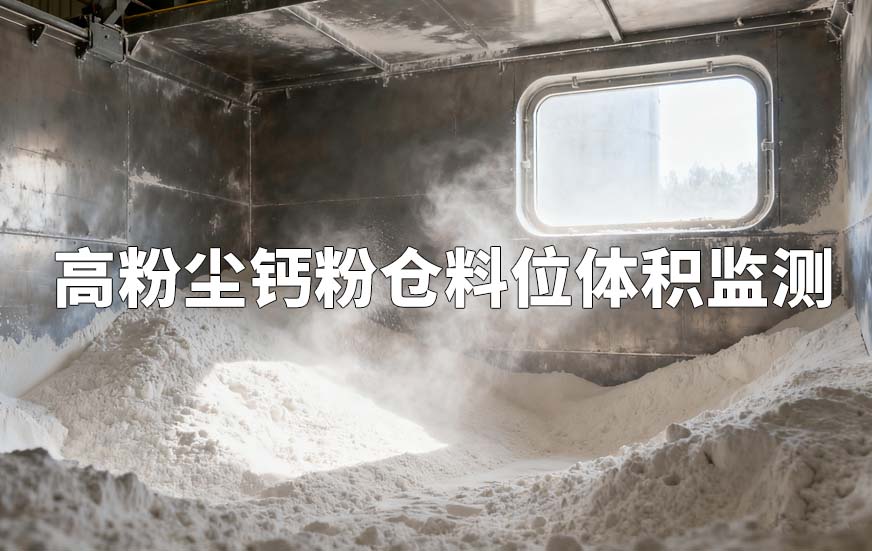 高粉塵鈣粉倉料位體積監(jiān)測(cè)