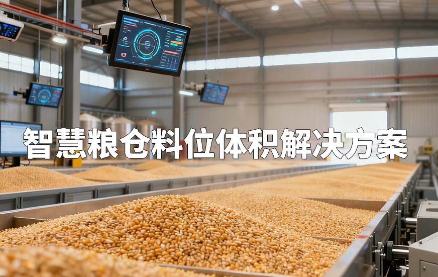 智慧糧倉料位體積解決方案