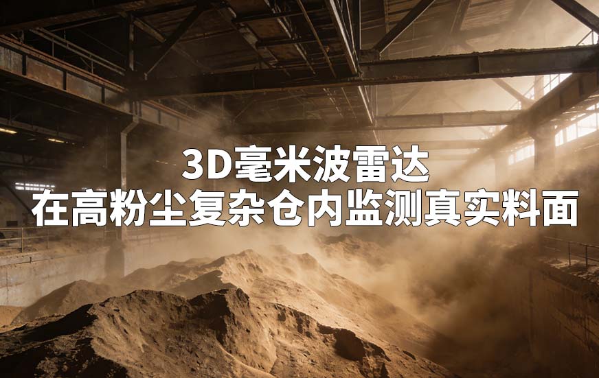3D毫米波雷達(dá)如何在高粉塵復(fù)雜倉內(nèi)監(jiān)測真實(shí)料面