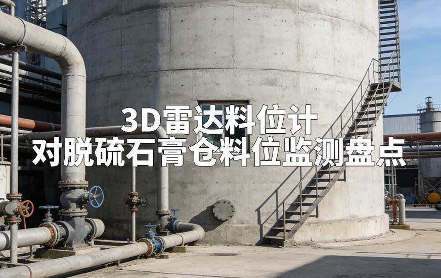 3D雷達(dá)料位計(jì)如何對脫硫石膏倉料位監(jiān)測盤點(diǎn)