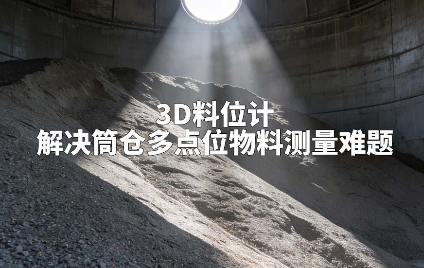3D料位計(jì)如何解決筒倉(cāng)多點(diǎn)位物料測(cè)量難題